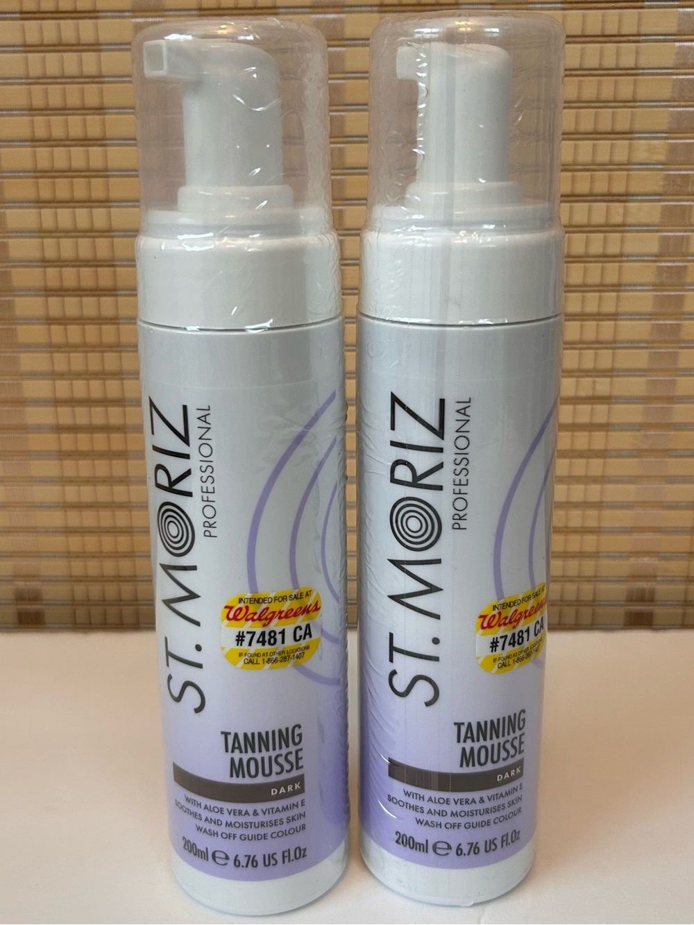 2X ST. Moritz Professional Tanning Mousse Dark